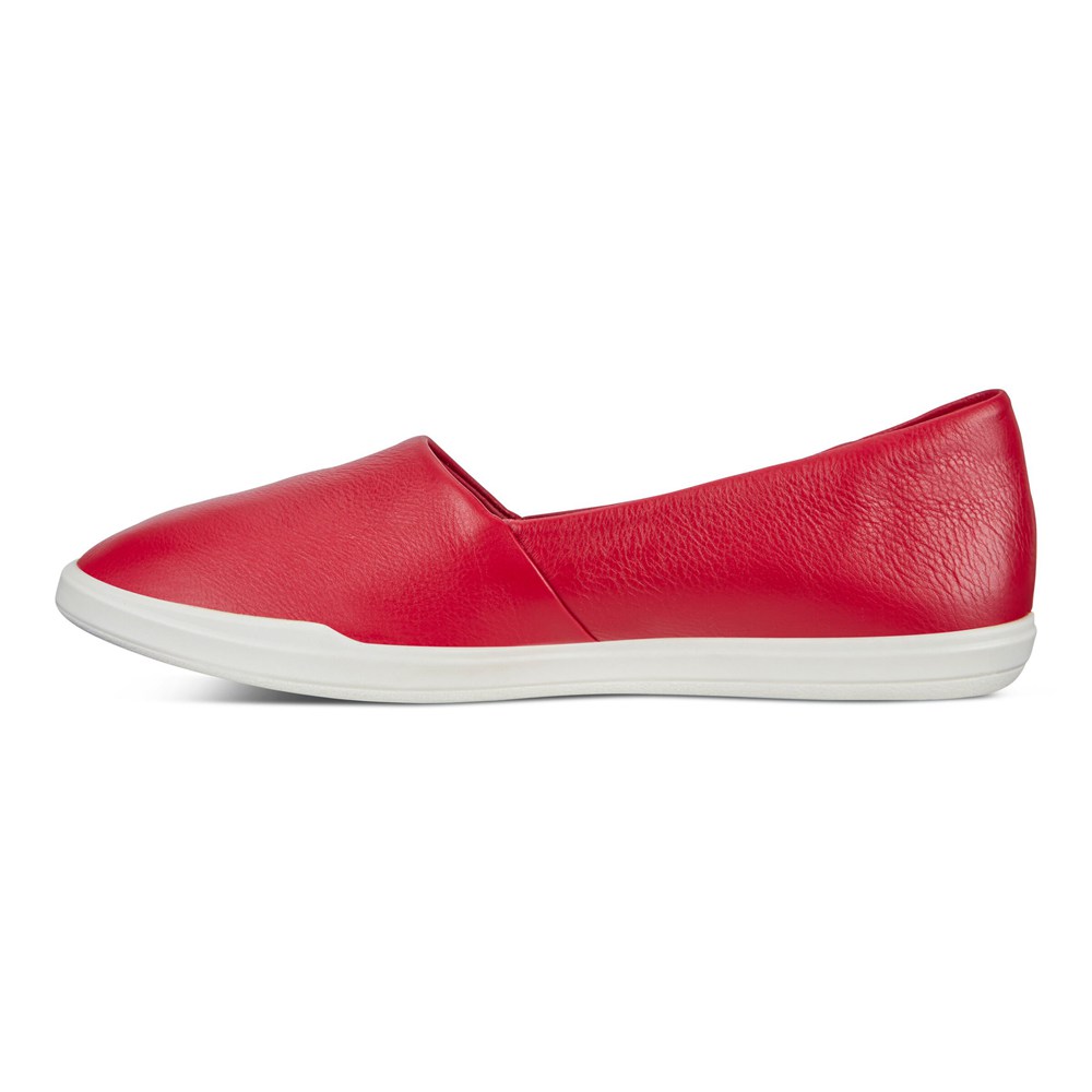 Womens Loafer - ECCO Simpil - Red - 6132HFLYB
